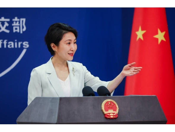(File) Chinese spokeswoman Mao Ning