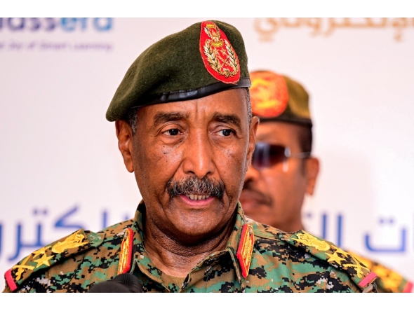 File photo of Chairman of Sudan's Transitional Sovereignty Council, Lieutenant General Abdul Fattah Al Burhan