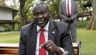 File photo of South Sudan First Vice President Riek Machar. Reuters