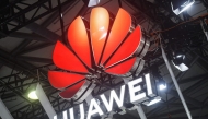 A Huawei logo is seen at the Mobile World Congress (MWC) in Shanghai on June 26, 2024. Photo by AFP