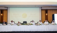 Al Meera board members during the Annual General Meeting at Radisson Blu Hotel.