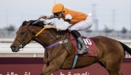 Pierre Charles Boudot guides Kerindia to victory in the Season Finale Trophy - Thoroughbred (Class 1) race at the 43rd Al Rayyan Race Meeting. Pictures: Juhaim/QREC