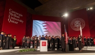 Carnegie Mellon University in Qatar Class of 2025 during the graduation.