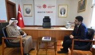 President of the Investment and Finance Office under the Presidency of Turkiye H E Ahmet Burak Dağlıoğlu speaking with Editor-in-Chief Al Sharq Jaber Al Harami in an interview held in Turkiye.