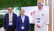 Group Chief Executive Officer of Commercial Bank Joseph Abraham with other officials during the 4th edition of the MENA InsurTech Summit 2025