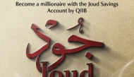 'Joud’ savings account stands out as a competitive product, offering a wide range of benefits to QIIB customers. Among the most attractive features is the chance to win significant cash prizes.