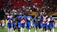 Players from Chelsea FC acknowledge fans following the FIFA Club World Cup 2025 group D match between Chelsea FC and Los Angeles Football Club at Mercedes-Benz Stadium on June 16, 2025 in Atlanta, Georgia. Alex Grimm/Getty Images/AFP
