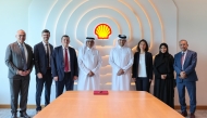 Qatar Shell and QASR Technologies officials at the signing ceremony.