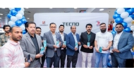 Officials during the launch of Camon 40 Pro 5G at Safari Mall, Abu Hamour.