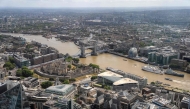 A picture shows the view of London from the top of a skyscraper on July 15, 2025. Photo by Carlos Jasso / AFP