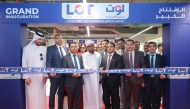 Director of Global Operations and Chief Sustainability Officer of LuLu Group Dr. Mohamed Althaf with other officials and guests inaugurating a new branch of LOT - The Value Shop.