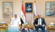 In Charge of Managing QCAA Mohamed bin Faleh Al-Hajri and Civil Aviation Minister of Egypt H E Dr. Sameh El-Hefny in Cairo yesterday.