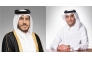Chairman of the Board H E Sheikh Mohammed bin Hamad bin Qassim Al Thani (left) and Acting Chief Executive Officer Omar Al Emadi.