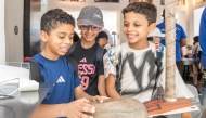 Children during a trip to Msheireb Museums.