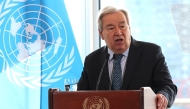UN Secretary-General Antonio Guterres. AFP file photo.