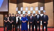 CEO of Media City Qatar, Eng. Jassim Mohamed Al Khori with other Qatari and Japanese officials during the roadshow in Japan.