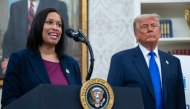 D.C. Mayor Muriel E. Bowser and President Donald Trump in the Oval Office in May. Photo credit: Annabelle Gordon/For The Washington Post
