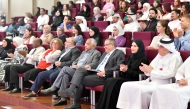 DI President Dr. Abdelwahab El-Affendi, faculty, staff, and students at the orientation session.