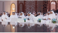 Prime Minister and Minister of Foreign Affairs H E Sheikh Mohammed bin Abdulrahman bin Jassim Al Thani inaugurating the Ministry of Transport Strategy 2025-2030 in a ceremony held in Doha yesterday. A number of Their Excellencies the Ministers and other dignitaries attended the event.