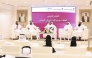 Officials addressing a press conference yesterday.