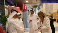 Students during Clubs Fair activities at UDST.