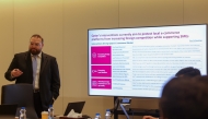 Workshop entitled ‘The Impact of E-Commerce on the Local Retail Sector’ in progress.