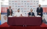 Officials during the opening of IELTS Centre.
