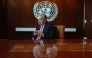 UN Secretary-General Antonio Guterres speaks during an AFP interview ahead of the 80th session of the United Nations General Assembly (UNGA 80) at UN headquarters in New York on September 19, 2025. (Photo by Angela Weiss / AFP)
