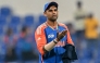 India's captain Suryakumar Yadav gestures at the end of the Asia Cup 2025 Twenty20 international cricket match between India and Oman on September 19, 2025. (Photo by Sajjad Hussain / AFP)