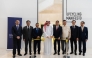 Ambassador of the Kingdom of Thailand to  Qatar H E Sira Swangsilpa and Director of the Department of Protocol of the Ministry of Foreign Affairs of Qatar H E Ibrahim Fakhro inaugurating the exhibition, while Ambassadors from the Asean countries look on.