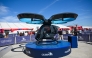 A flying car is displayed at the technology event TEKNOFEST in Istanbul, Turkiye, Sept. 17, 2025. (Xinhua/Liu Lei)
