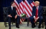 President of France Emmanuel Macron speaks during a bilateral meeting with US President Donald Trump at the 80th session of the UN’s General Assembly (UNGA) at the United Nations headquarters on September 23, 2025 in New York City. (Photo by Chip Somodevilla/Getty Images/AFP)