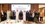 QC Board Member Mohamed bin Ahmed Al Obaidli, along with Qatari businessmen, company representatives, and South African counterparts during the event.
