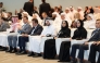 Minister of Social Development and Family H E Buthaina bint Ali Al Jabr Al Nuaimi (second right); Minister of Public Health H E  Mansoor bin Ebrahim Al Mahmoud (fourth right); and other dignitaries at the Sixth Global Ministerial Mental Health Summit yesterday. 