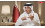 Prime Minister and Minister of Foreign Affairs H E Sheikh Mohammed bin Abdulrahman bin Jassim Al-Thani during the interview with Al Jazeera.