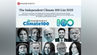 The Independent Climate 100 List 2025 featuring environmentalist Neeshad Shafi.