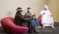Kicked off on September 25 at Multaqa, Qatar Foundation, the tour is visiting universities and schools in Qatar until November 15.