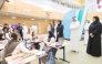 Prime Minister and Minister of Foreign Affairs H E Sheikh Mohammed bin Abdulrahman bin Jassim Al-Thani and Minister of Education and Higher Education H E Lolwah bint Rashid bin Mohammed Al Khater with other officials during an event to mark World Teachers’ Day at Ministry headquarters yesterday.
