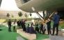 Contestants, crew, and alumni gather at Qatar Science & Technology Park during Stars of Science Season 17.