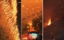 Screengrab of videos shared on social media. 