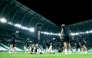 Qatar players in action during a training session in this file photo.
