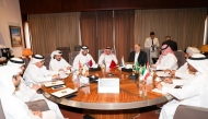 The Gulf Basketball Association meetings were attended by prominent figures including FIBA President Sheikh Saud bin Ali Al Thani, President of Gulf and Qatar Basketball Associations Mohammed bin Saad Al Mughaiseeb, FIBA Executive Director Hagop Khajirian and Gulf Basketball Association Secretary-General Saadoun Sabah Al Kuwari and Board members.