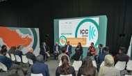 Participants listening to the high-level panel discussion, yesterday.