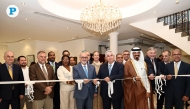 Ambassador of Argentina to Qatar H E Guillermo L Nicolas (fifth left); Founder and Patron of Art, Fashion, and Cultural Diplomacy, Farhan Sheikh (sixth left) with other dignitaries at the 3rd Edition of the Arts, Fashion and Cultural Diplomacy Exhibition opening. Pic by Salim Matramkot/The Peninsula 