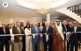 Ambassador of Argentina to Qatar H E Guillermo L Nicolas (fifth left); Founder and Patron of Art, Fashion, and Cultural Diplomacy, Farhan Sheikh (sixth left) with other dignitaries at the 3rd Edition of the Arts, Fashion and Cultural Diplomacy Exhibition opening. Pic by Salim Matramkot/The Peninsula 