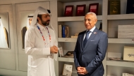 UDST President Dr. Salem Al-Naemi (right) during his participation at Expo 2025 Osaka in Japan.