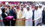 Minister of Municipality H E Abdullah bin Hamad bin Abdullah Al Attiyah, Minister of Municipalities and Housing and Chairman of REGA of Saudi Arabia H E Majid bin Abdullah Al-Hogail, Chairman of Aqarat Eng. Khalid bin Ahmed Al Obaidli with other dignitaries during the inauguration of Cityscape Qatar 2025. 