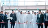 Undersecretary of the Ministry of Commerce and Industry, H E Mohammed bin Hassan Al Malki with dignitaries and officials during the inauguration of the Big 5 Construct Qatar and Index Design Qatar at DECC, yesterday. Pic: Salim Matramkot / The Peninsula