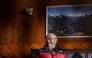 In this picture taken on May 28, 2023, Kancha Sherpa, a team member of the 1953 Mount Everest expedition which placed Tenzing Norgay and Edmund Hillary on the summit of the world's highest mountain, looks on during an interview on the eve of International Everest Day, at Namche Bazar in Solukhumbu district, northeast of Kathmandu. Photo by ROBIC UPADHAYAY / AFP