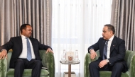Minister of Finance, HE Ali bin Ahmed Al Kuwari with Ethiopian Minister of Finance, HE Ahmed Shide